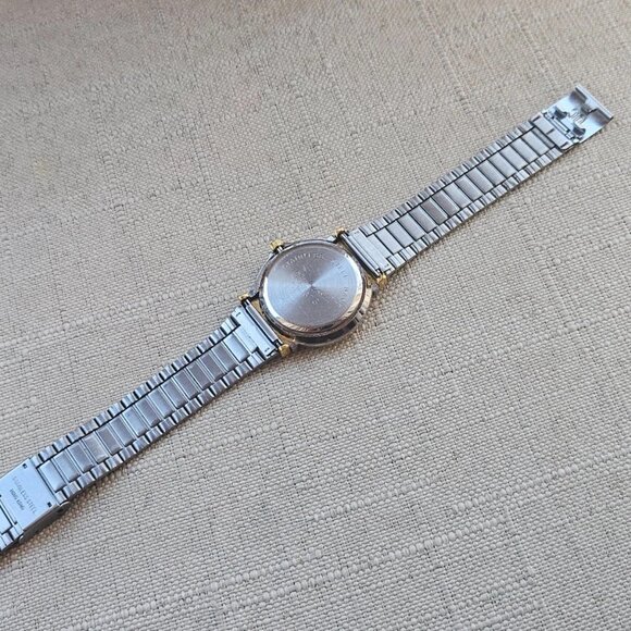 Oleg Cassini Wristwatch Quartz Dual Tone Analog Unisex Wrist Watch Japan Movt - Picture 9 of 12